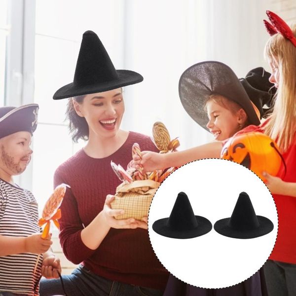 

party hats 2pcs decorative witch hat chic cosplay props for masquerade show