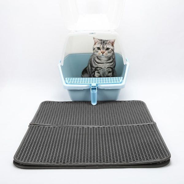

cat beds & furniture honeycomb double layer design mat litter trapping pet products