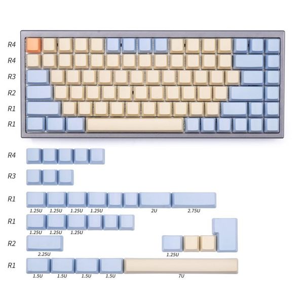 

keyboards pbt oem blank keycaps set for customized mx mechanical keyboard
