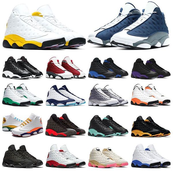 

men basketball shoes 13s university gold hyper royal red flint obsidian black cat court purple reverse he got game sports mens running