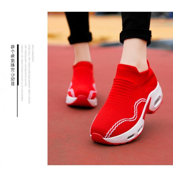 

new large women's single shoes 35-42 6 color sports flat casual