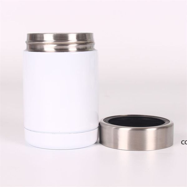 

tumblers sublimation can cooler with metal lid stainless steel water bottle beer cup keep cold vacuum cups coffee mug seaway dhf9133
