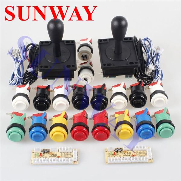 

game controllers & joysticks arcade diy kit for mame usb zero delay encoder 8 way classic joystick american style push button kits
