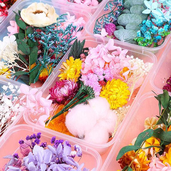 

decorative flowers & wreaths 1 box natural dried flower plants for candle home decor epoxy resin pendant necklace jewelry makin