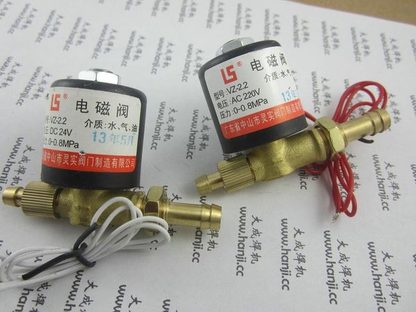 

smart home control with buckle welding machine electromagnetic valve vz-2.2 ac220v dc24v 0-0.8mpa solenoid air