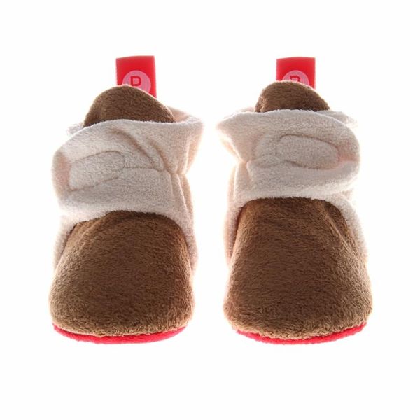 

first walkers 2021 warm infant prewalkers crochet shoes toddler baby girl and boy knit fleece boot solid wool snow boots soft soled