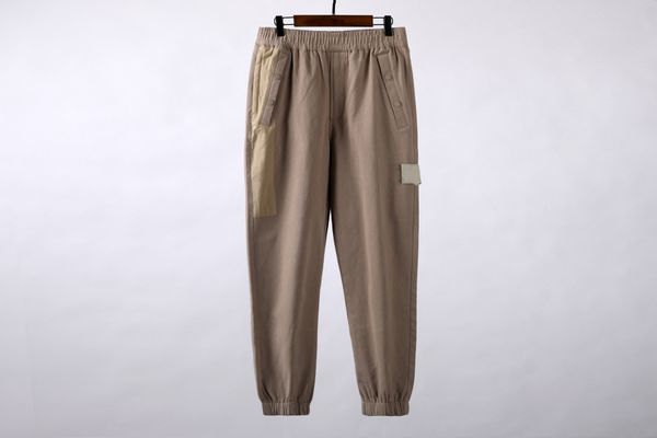 

cptoney astone is lan d men's pants designer thin fleece trouser, Black