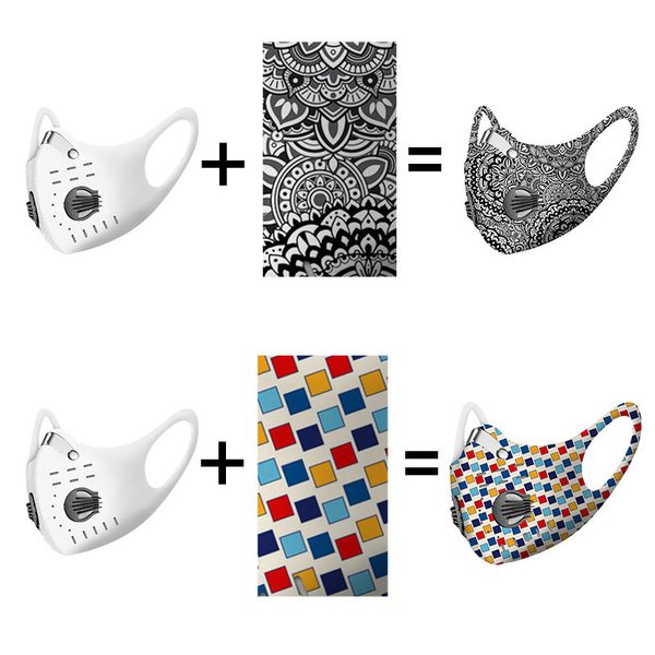 

creative fashion protection breathable washable dustproof mask