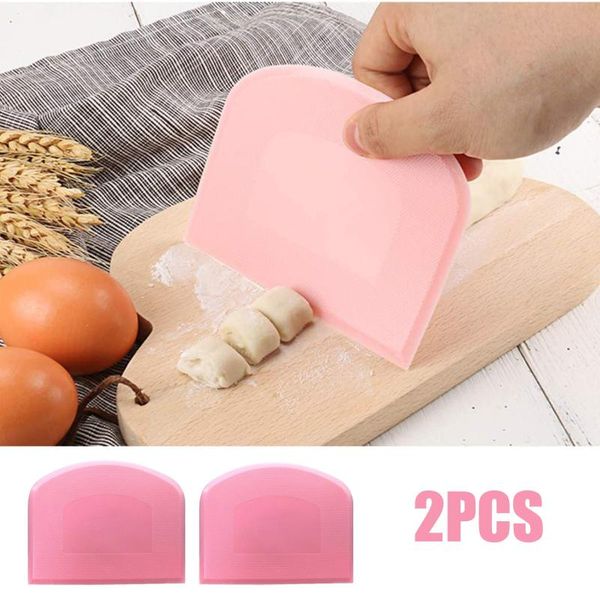 

plastic cake bread cream spatula dough butter batter easy clean scraper tool kitchen baking accessories utensÃ­lios de cozinha e4 & pastry to
