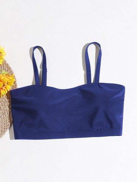 

plus solid bikini i9eq#, Black