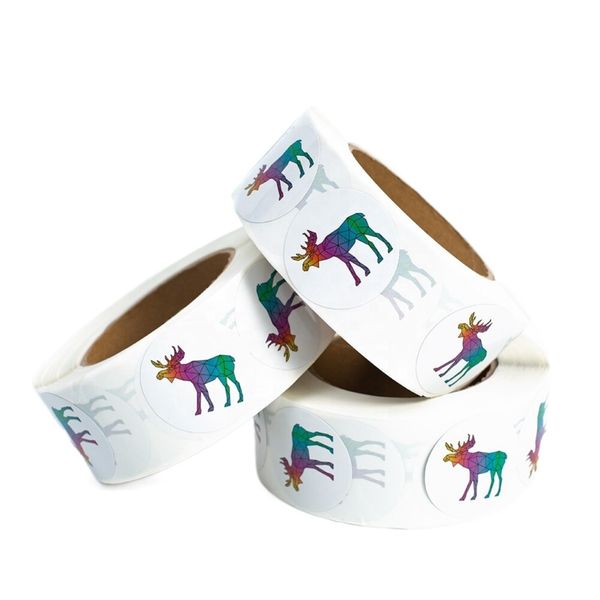 

product bottle label printing custom adhesive sticker roll waterproof vinyl stickers wholesale