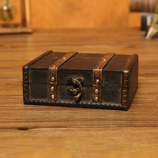 

jewelry pouches, bags multifunctional lightweight convenient open holder wood box retro for women, Pink;blue