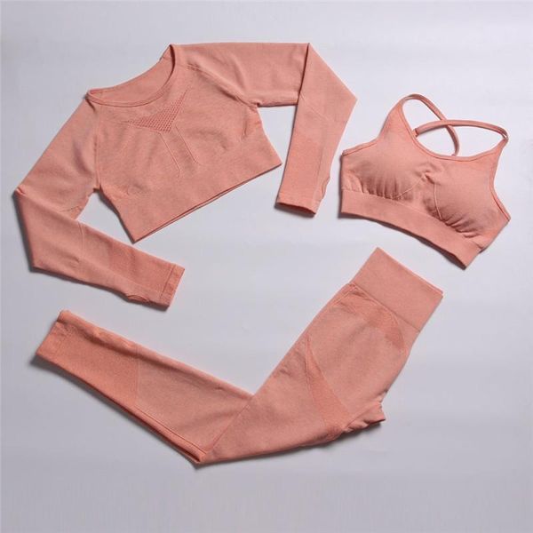 

yoga outfit 2/3 piece/set women gym seamless fitness set professional sports sport for woman workout leggings training suits