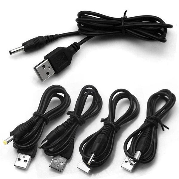 

usb port to 2.5 3.5 4.0 5.5mm 5v dc barrel jack power cable cord connector black computer cables & connectors