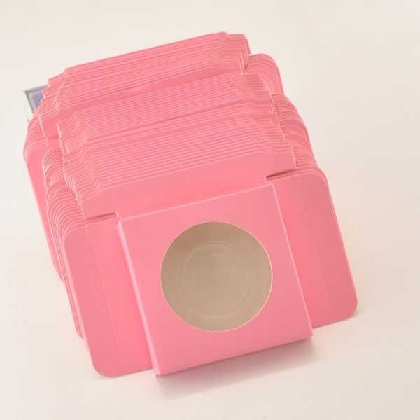 

false eyelashes wholesale eyelash packaging box lash boxes package custom square round cardboard dark pink mink lashes makeup case bulk vend