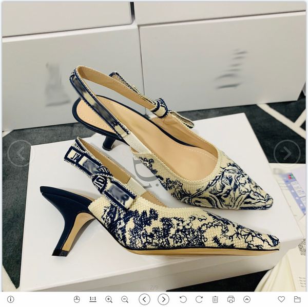 

2021 good quality fashion women luxurys designers shoes designer sandals womens luxury high heels sandal dress shoess with box size 35-42 -h, Black