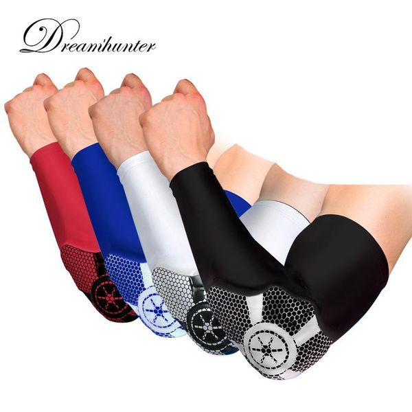 

elbow & knee pads 1pcs arm warmers for volleyball uv protection sleeves basketball running cycling bike sport cover men women, Black;gray