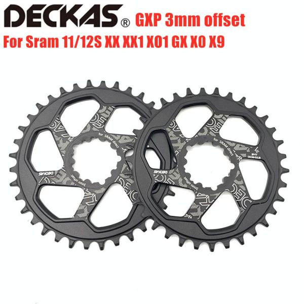 

bike heels & chainwheels deckas 3mm offset gxp mtb mountain 30t/32t/34t/36t crown bicycle chainring for xx1 xo1 x1 gx xo x9 crank