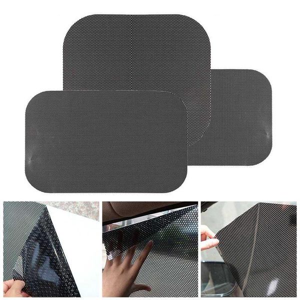 

car sunshade for universal uv sticker sunshades side window sunscreen film cover styling 2pcs/lot 72*52cm