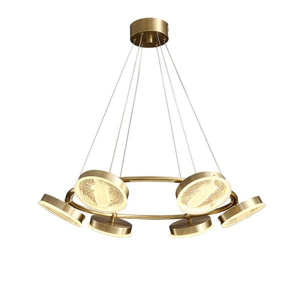 

pendant lamps postmodern light luxury chandelier simple villa living room dining