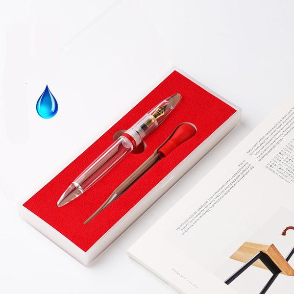 

fountain pens moonman m2 transparent demonstrator pen big ink volume dropper