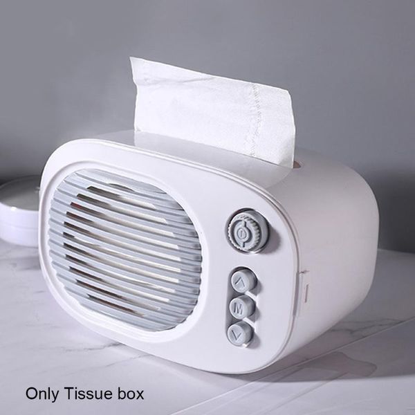 

tissue boxes & napkins towel organizer retro box radio model craft deskcase paper holder napkin storage multifunctional ornament home