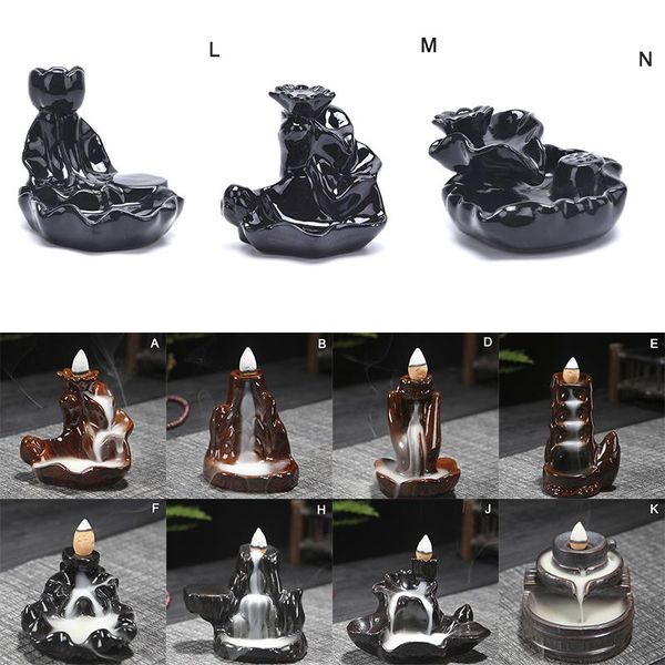 

reflux incense ceramic burner fragrance holder backflow censer lamps