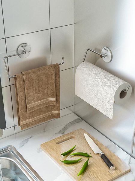 

toilet paper holders kitchen towel rack perforated