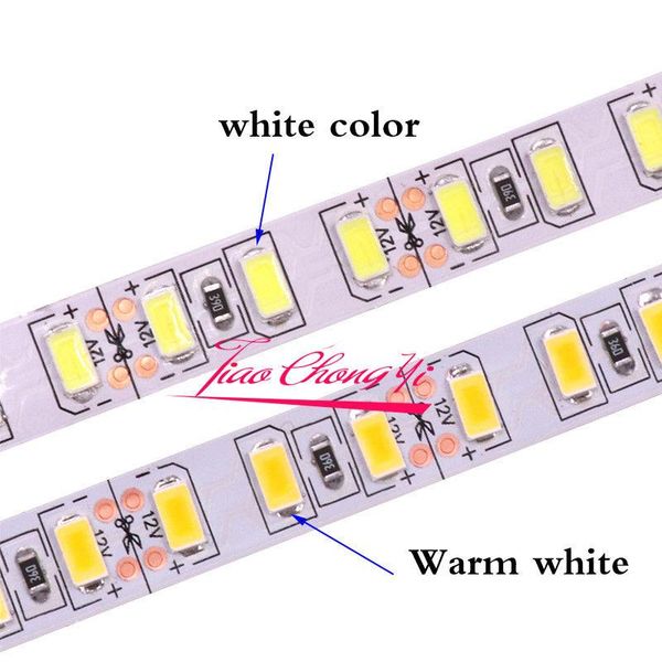 

120led/m 5630 led flexible strip dc12v cool white super bright ip20 strips