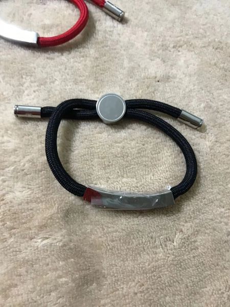 

2020 new fashion design classic lovers bracelet, titanium steel letters men's jewelry wholesale, Golden;silver