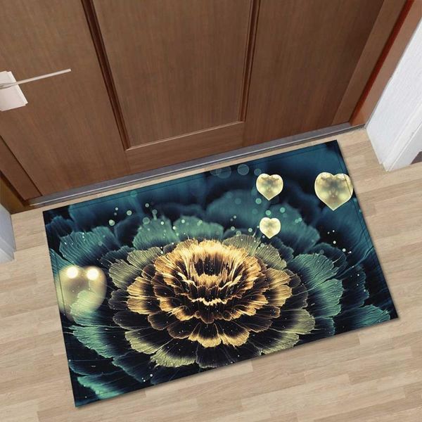 

bathroom rug absorbent non-slip bath carpet floor mats entrance door machine washable fantastic ray designs bedroom decor