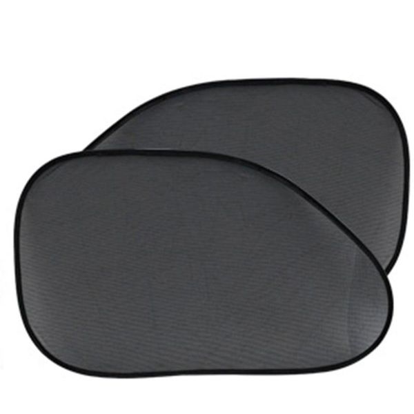 

car sunshade 1 pair rear window gauze oblique block installed universal shading