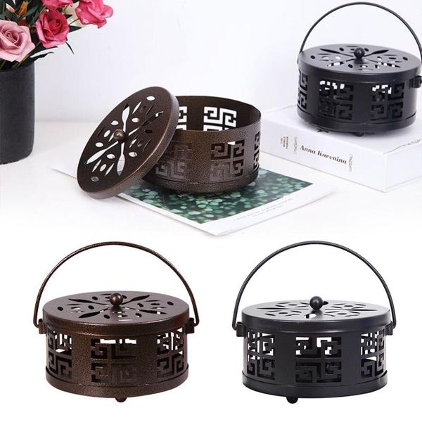 

portable metal incense burner home furnishing garden mosquito stove fragrance lamps