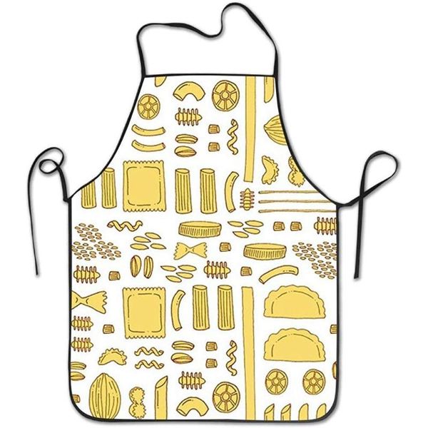 

pasta shrinkage studio apron - cooking kitchen chef barber bib aprons for women men