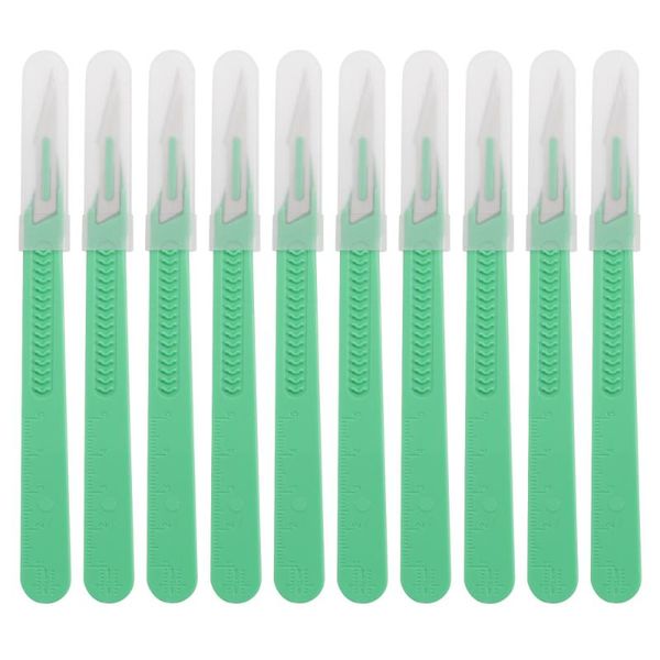 

10pcs disposable plastic scalpel knife multi-function scrapbooking crafts carving tools craft