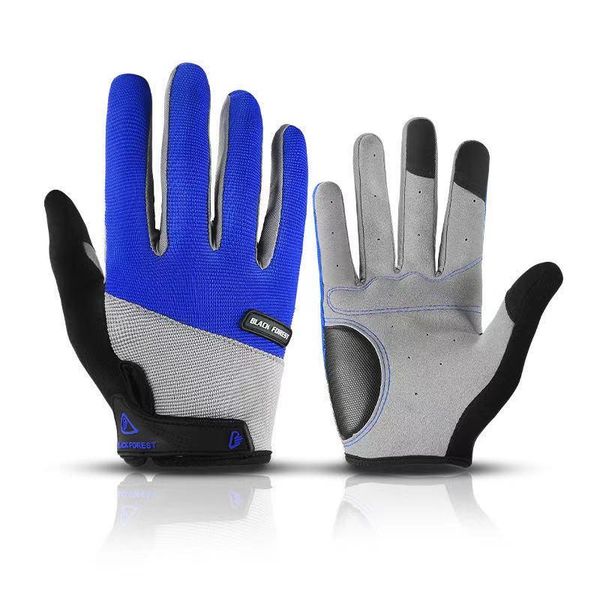 

cycling gloves winter hiking tacticos luva anti-slip resistant fabric touch screen sports climbing, Black
