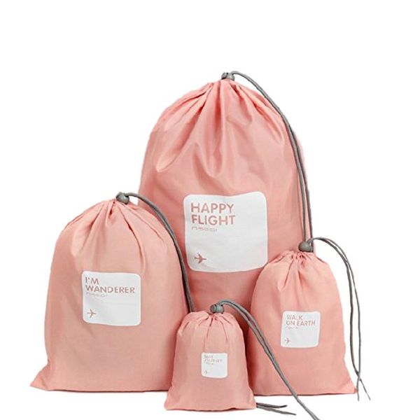 

toiletry kits 4pcs/set animal storage clothes shoe bag luggage case suitcase travel underwear organizer pouch