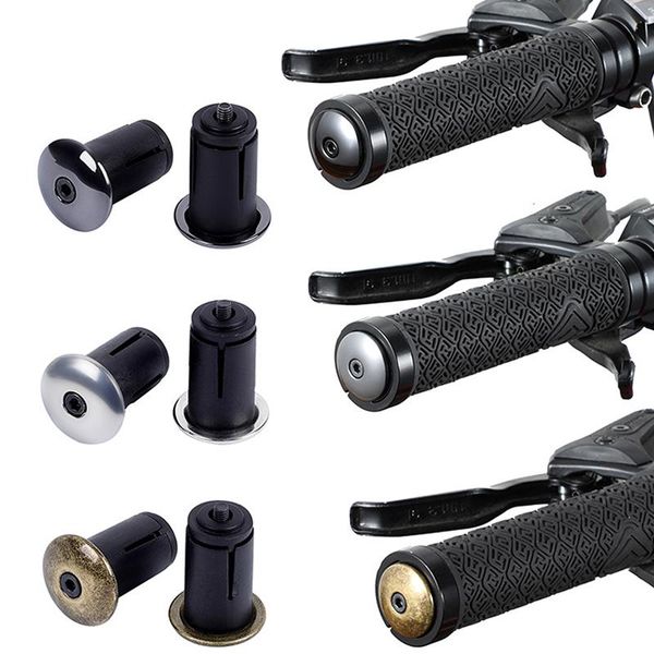 

bike handlebars &components 1 pair aluminum alloy handlebar caps road bicycle end plugs ultralight handle grip bar sers accessories