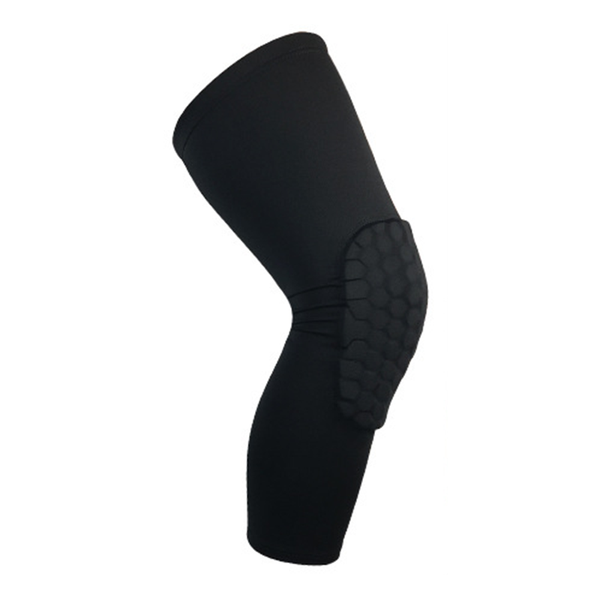 

elastic knee pads nylon sport fitness kneepad gear patella brace running basketball support sports safety elbow &, Black;gray