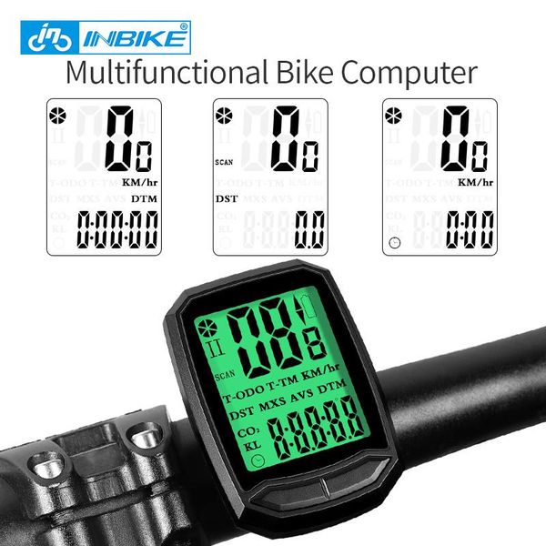 

bike computers computer digital bicycle speedometer wireless &wired cycling rainproof satch ciclocomputador
