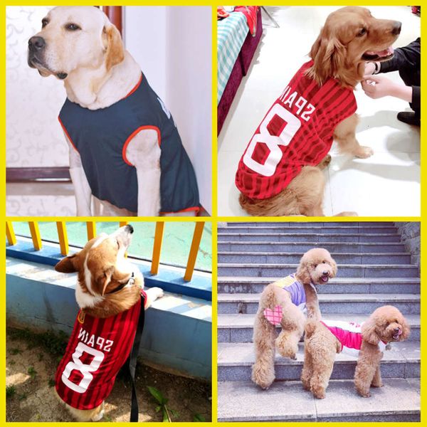 

dog summer labrador thin large dog samoye husky golden vest clothes medium