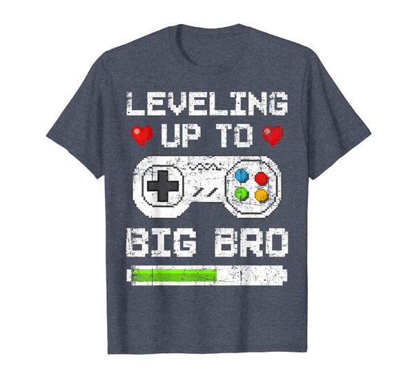 

Leveling Up To Big Bro T-Shirt, Mainly pictures