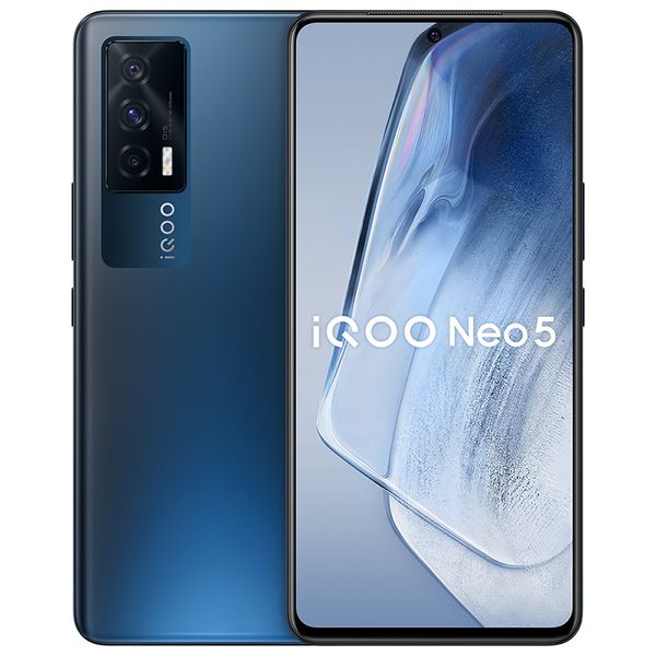 Original Vivo IQOO NEO 5 5G Telefone Móvel 8GB RAM 128GB 256GB ROM Snapdragon 870 48mp NFC 4400Mah Android 6.62 