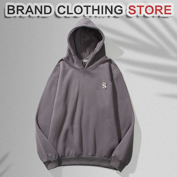 

the same designer hoodie limited cotton pullover m-2xl, Black