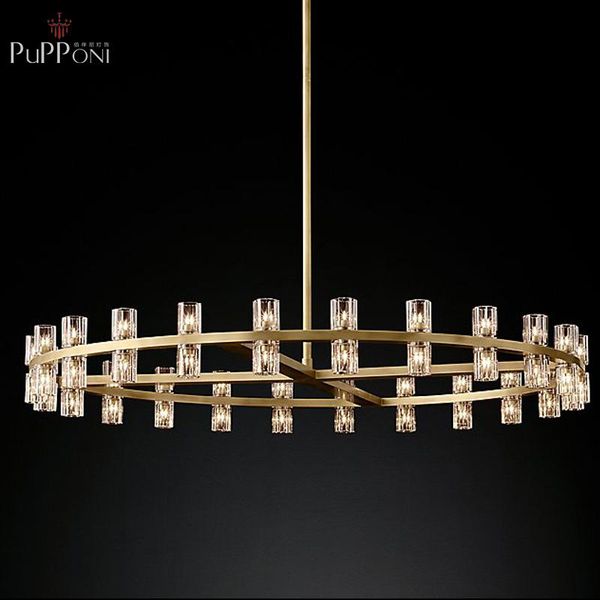 

chandeliers large circular chandelier crystal lighting designer lustre for dining room living el custom fixture
