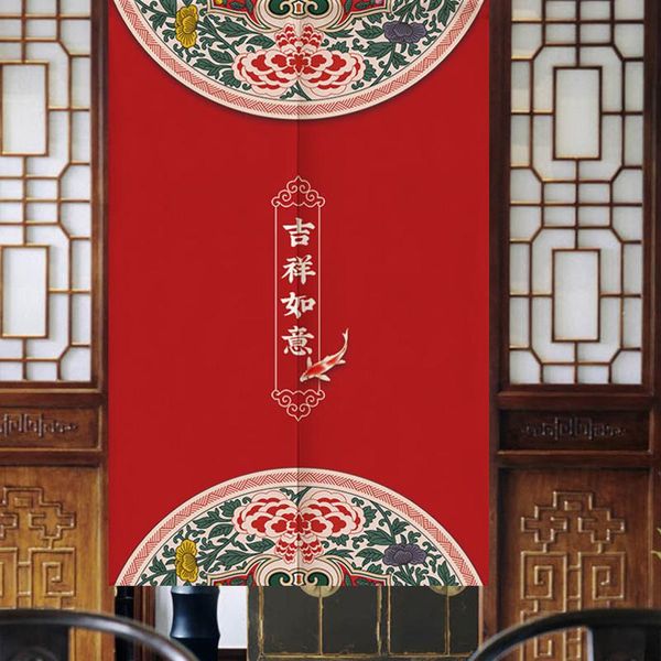 

curtain & drapes chinese auspicious door kitchen partition doorway home feng shui half curtains bathroom