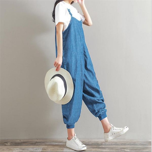 

maternity dress loose demin maternity strap pant rompers trousers for pregnant women jeans overalls jumpsuit clothes pregnancy clothing, White