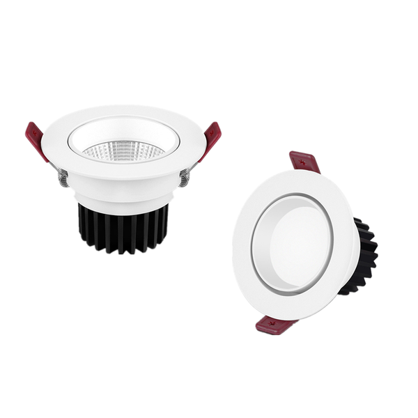 

downlights dimmable cob spotlight 7w 9w 12w 15w 18w led recessed downlight living room household wall washer lamp hole ac 110-240v indoor