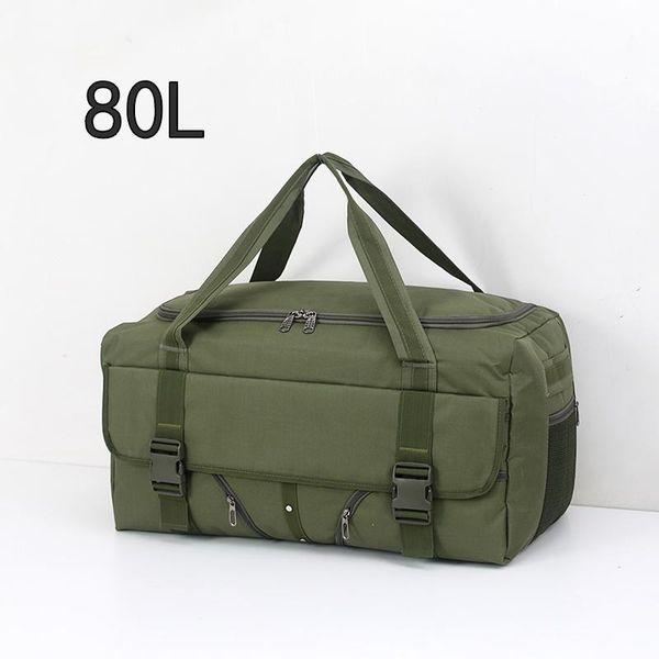 

duffel bags 80l men travel bag multifunction oxford carry on luggage man tote duffle large capacity utility weekend waterproof