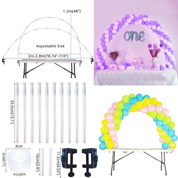 

party decoration balloon column stand kits globos wedding arch frame base birthday balloons accessories supplies
